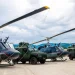 El Salvador recibió dos helicópteros UH-1N Twin Huey "transferidos" por Estados Unidos.