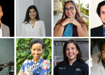 Gerardo Pérez, Laura Castellanos, Keren Rojas, Leorian Ricardo, Emmanuel Peña, Lidia Diaz, Gabriela Lee y Wilking Chali.