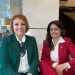 Gabriela Lucke Guzmán, directora de INCAE CELIS, y Awilda Florencio, segunda vicepresidenta de Innovación y Servicios No Financieros.