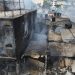 "Zona cero" en San Cristóbal tras la explosión. - Fuente externa.