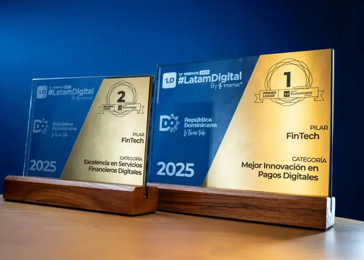 La entidad obtuvo el primer lugar en la categoría Mejor Innovación en Pagos Digitales y el segundo lugar en Excelencia en Servicios Financieros Digitales.