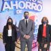 Los ejecutivos de ACAP Ninoska Suárez, gerente de Mercadeo; José Luis Ventura, vicepresidente ejecutivo y Yolanda Guzmán, vicepresidente de Negocios.