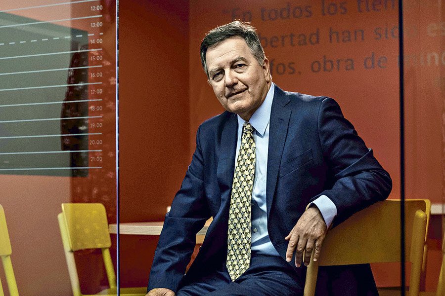 el canciller chileno, roberto ampuero