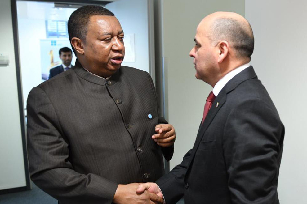 el ministro de petróleo de venezuela, manuel salvador quevedo fernández, pasará a sustituir al ministro de energía e industria de emiratos árabes unidos, suhail al mazrouei