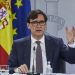 El ministro de Sanidad, Salvador Illa, ofrece una rueda de prensa tras el Consejo Interterritorial del Sistema Nacional de Salud, en Madrid (España), a 16 de diciembre de 2020. SALUD EUROPA PRESS/J. Hellín. POOL - Europa Press