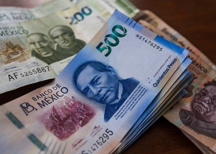 Pesos mexicanos. - Fuente externa.