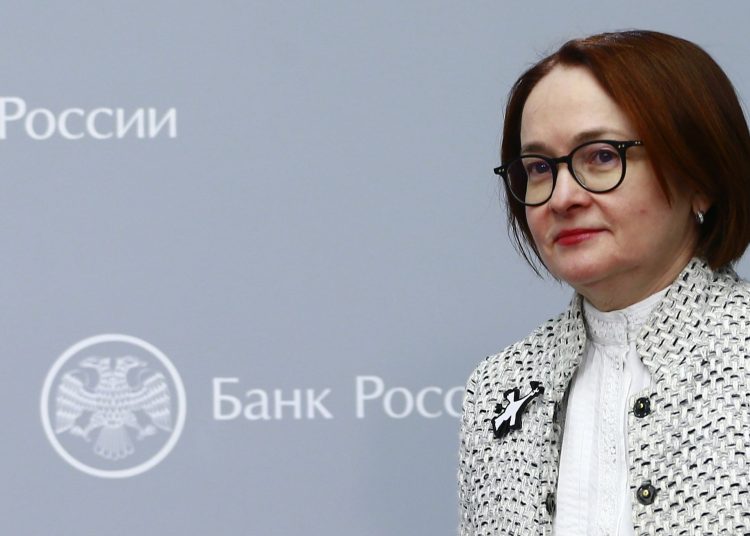 Elvira Nabiúlina, presidenta del Banco Central de Rusia. | Sefa Karacan, Getty Images.