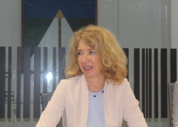 Katja Afheldt, embajadora extraordinaria y plenipotenciaria de la Unión Europea (UE) ante República Dominicana. - Ronny Cruz.