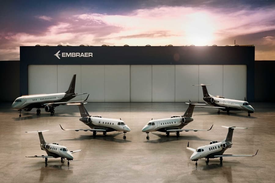 embraer commercial aviation