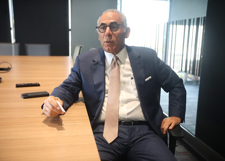 Emilio Hasbún, presidente del Consejo de Administración de Banco Atlántico. | Ronny Cruz.