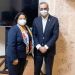 Emma Polanco y Luis Abinader