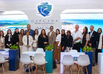 Equipo de Cap Cana y Cap Cana Real State presentes en la Feria. | Fuente externa.