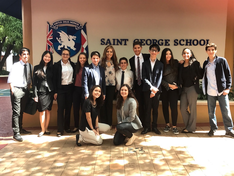 equipo de debate saint george school