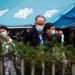 Peter Ben Embarek, miembro del equipo de científicos de la OMS encargado de investigar los orígenes del covid-19, finaliza una visita al hospital provincial integrado de medicina china y occidental en la ciudad de Wuhan, provincia de Hubei. | Thomas Peter, Reuters.
