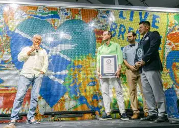 Erno Rubik, José Gámez, Jorge Abraham Hazoury y Alfredo Arista Rueda.- Fuente externa.