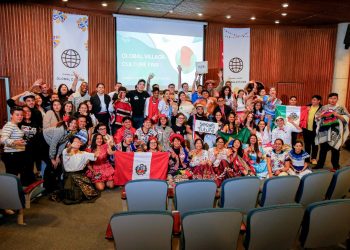 Estudiantes participaron a Global Village. | Fuente externa.