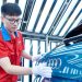 Actividad manufacturera, producción industrial, auto china