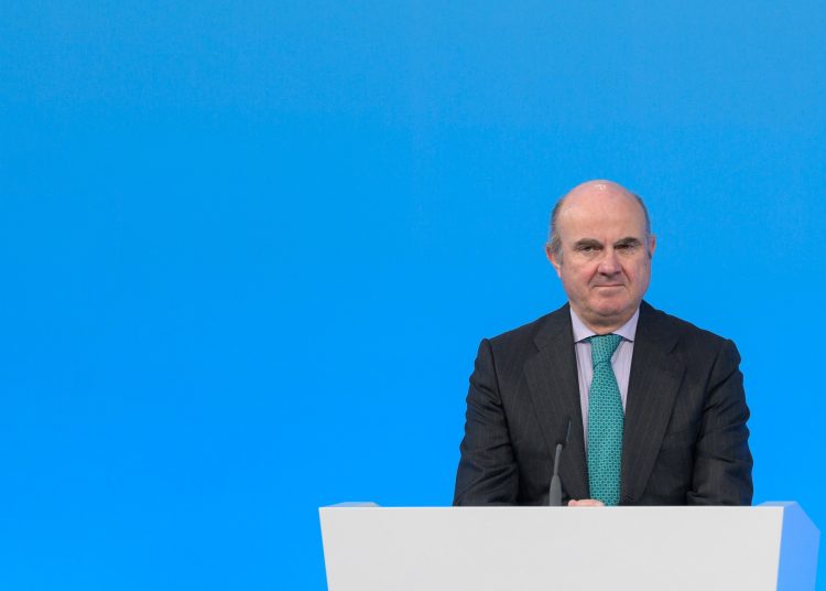 El vicepresidente del BCE, Luis de Guindos. | EFE.