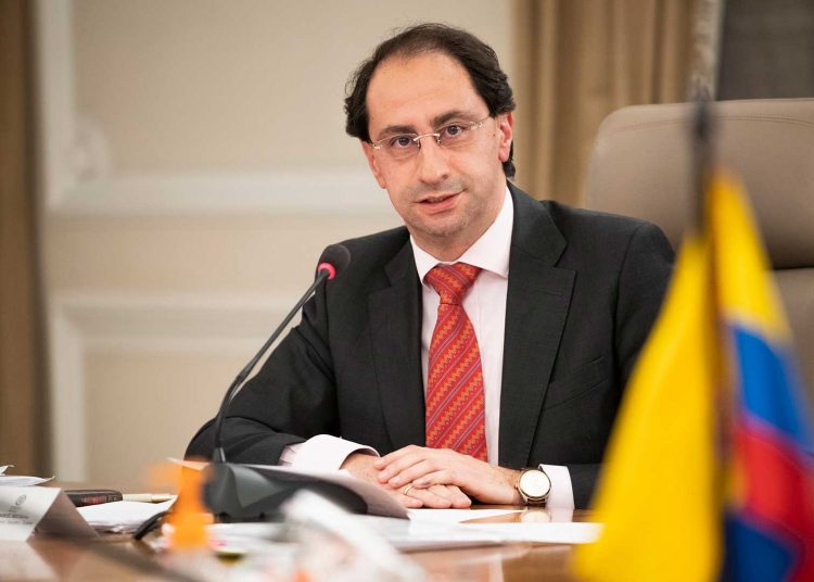 El ministro de Hacienda y Crédito Público de Colombia, José Manuel Restrepo. | Europa Press.