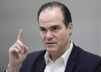 El presidente del Banco Interamericano de Desarrollo (BID), Mauricio Claver-Carone, en una entrevista a Europa Press, en la sede de la agencia, a 5 de noviembre de 2021, en Madrid, (España).
05 NOVIEMBRE 2021;RICARDO MOURINHO
Eduardo Parra / Europa Press
(Foto de ARCHIVO)
05/11/2021