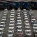 Un conjunto de coches aparcados en el puerto de Barcelona, a 30 de mayo de 2022, en Barcelona, Cataluña (España).- Fuente externa.