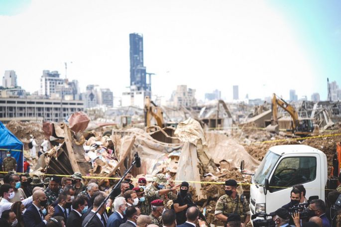 Explosión en Beirut, líbano 1