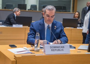 Presidente Luis Abinader en la Cumbre UE-Celac. - Fuente externa.