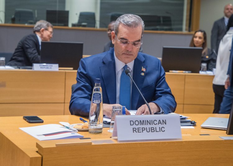 Presidente Luis Abinader en la Cumbre UE-Celac. - Fuente externa.