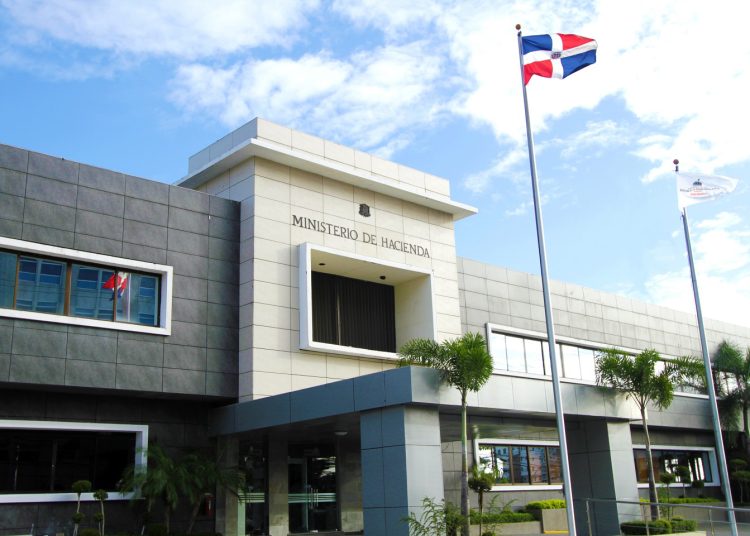 Fachada del Ministerio de Hacienda.