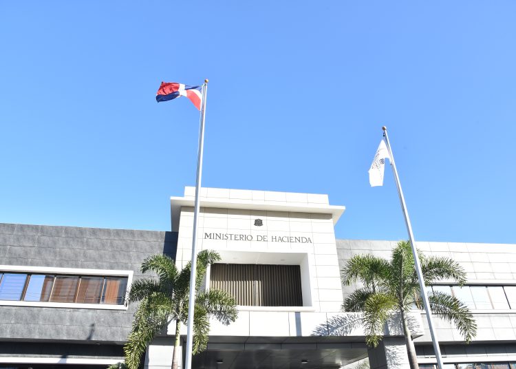 Fachada del Ministerio de Hacienda.