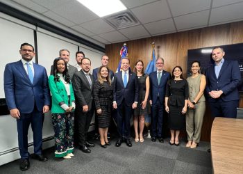 La iniciativa se lanzó en el Foro Económico Mundial en la Oficina de la Misión Permanente de la República Dominicana ante las Naciones Unidas.