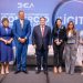 Representantes del Ministerio Público, DGA, DGII, UAF-RD, ProConsumidor y ProCompetencia, presentes en el panel.- Fuente externa.