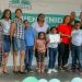 Estudiantes, maestros, familias y miembros de la comunidad de Los Minas, al concluir la primera fase del programa. - Fuente externa.
