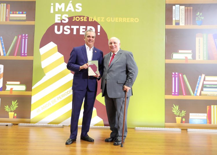 Luis Abinader y José Báez Guerrero