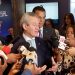 El presidente de Cadoar, James García, habla con representantes de medios informativos. - Fuente externa.