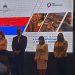 Ito Bisonó, Raquel Peña, Luis Abinader, Biviana Ribeiro y Elizabeth Mena.