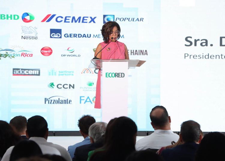 La presidente de Ecored, Dania Heredia. | Fuente externa.