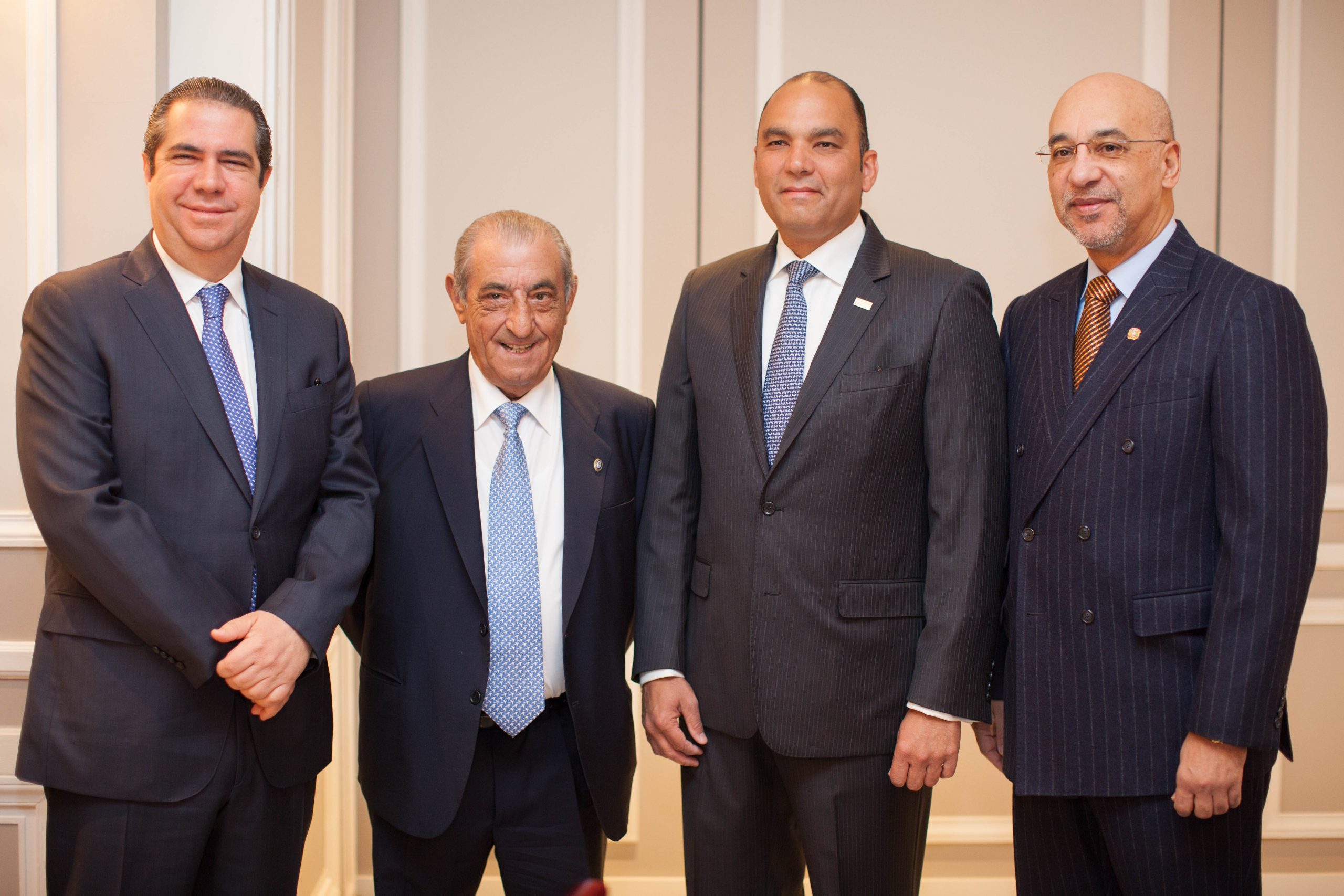 Francisco Javier García, Juan José Hidalgo, Enrique Ramírez Paniagua y Aníbal de Castro.