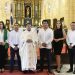 Suny Canchari, Lizzie González, Carlos Butrón, Reverendo Nelson Clark, Arturo Marroquín, Lorena Gutiérrez, Mario Medina y Ubaldo Dedio.