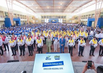 Los graduandos provienen de las provincias San Pedro de Macorís, La Romana, El Seibo, Hato Mayor y La Altagracia.