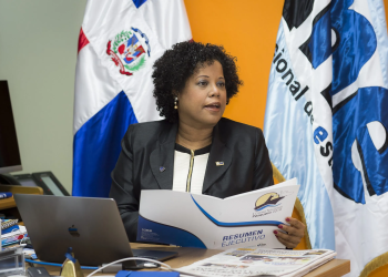 Miosotis Rivas, directa general de la ONE. - Fuente externa.