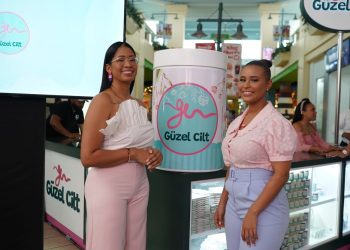 Angela Gonzalez y Jasmeily Rondón, ejecutivas de la marca Guzelt Cilt