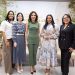 Jessica Valdez Martínez, Sabrina Andújar, Noelia García de Pereyra, Danissa Cruz y Julisa Hernández.
