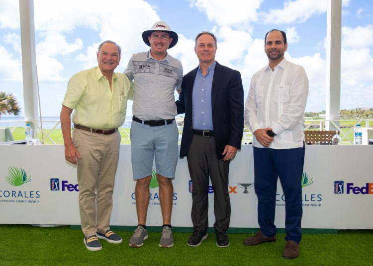 Frank Rainieri, Joel Dahmen, John Norris y Frank Elías Rainieri