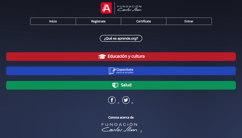 fundación carlos slim aprende