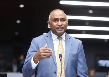 Vocero del bloque de diputados del Partido Revolucionario Moderno (PRM), Julito Fulcar - Fuente externa.