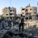 Los desplazados internos en Gaza son casi 1.9 millones, en torno al 80% de su población. - Fuente externa.