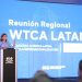 Vicepresidente de República Dominicana, Raquel Peña, durante el encuentro anual del World Trade Center Association (WTCA) de Latinoamérica. - Fuente externa.