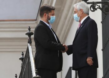 Gabriel Bboric y Sebastián Piñera