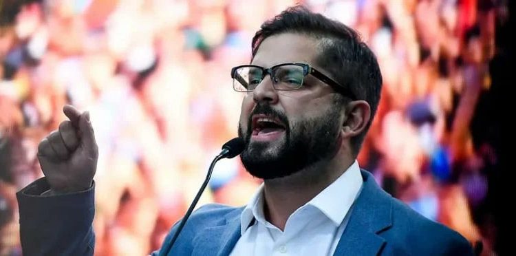 El presidente electo de Chile, Gabriel Boric.